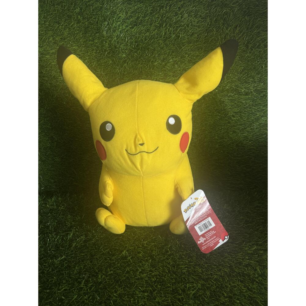 NEW Pokemon Pikachu Plush 13in Yellow Officially Licensed Collectible Gift